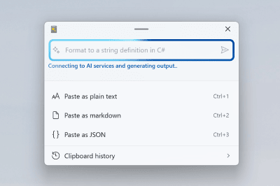 Advanced Paste screenshot